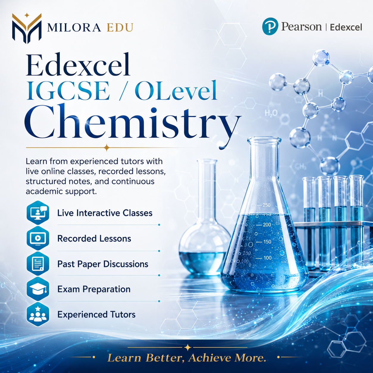 Edexcel IGCSE/O Level Chemistry course