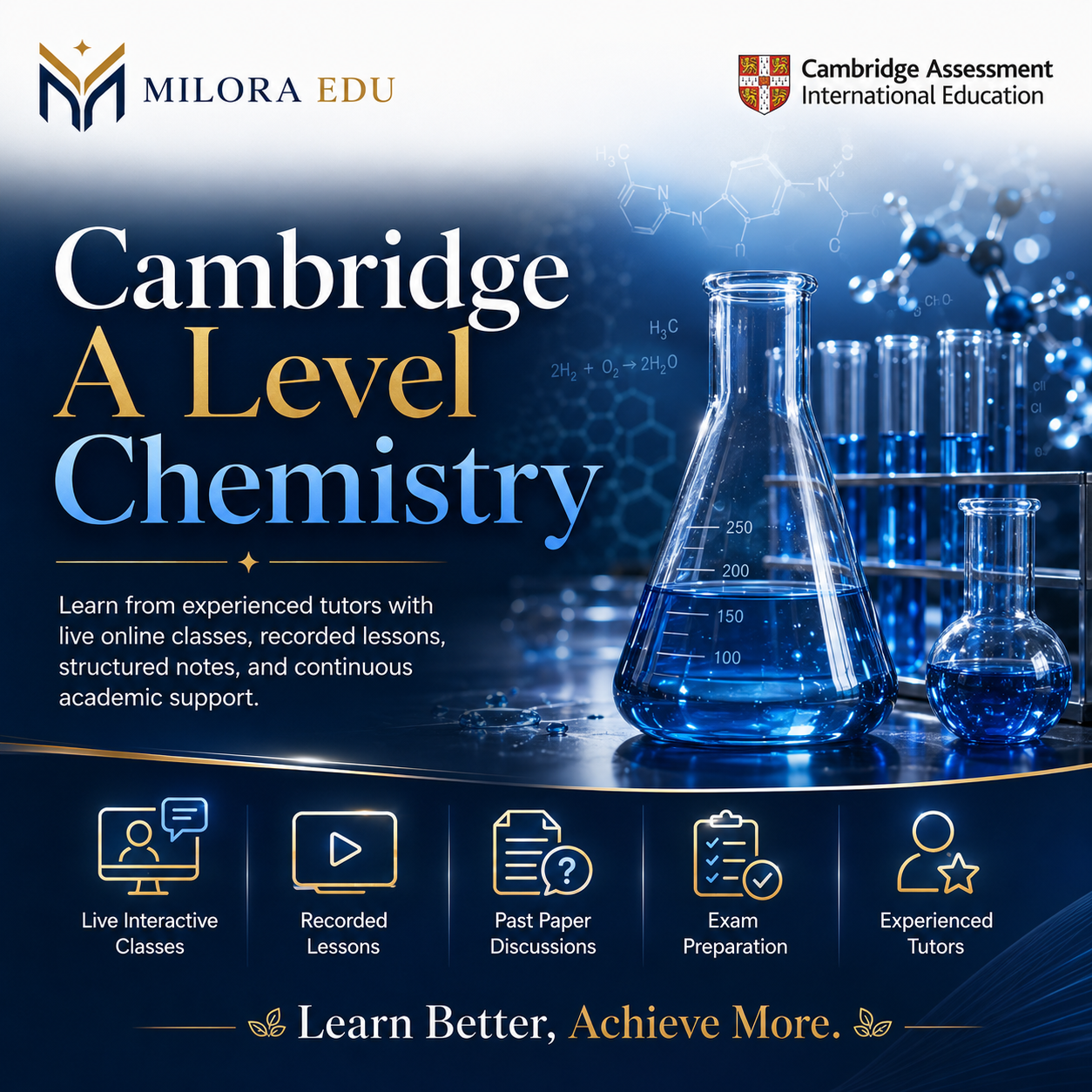Cambridge A2 Level Chemistry course