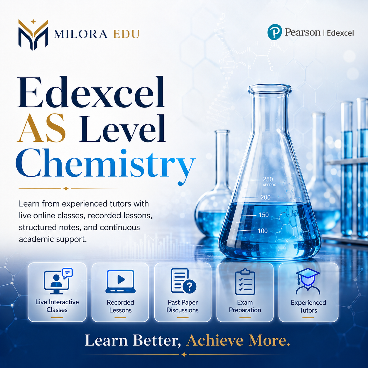 Edexcel AS Level Chemistry course