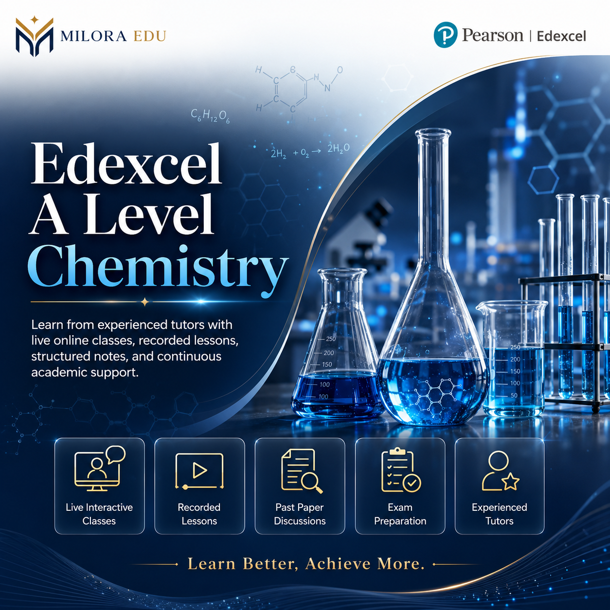 Edexcel A2 Level Chemistry course