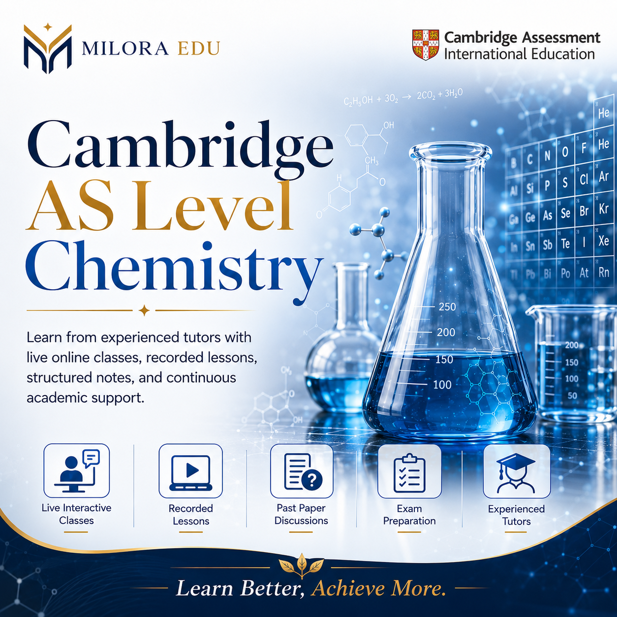 Cambridge AS Level Chemistry course