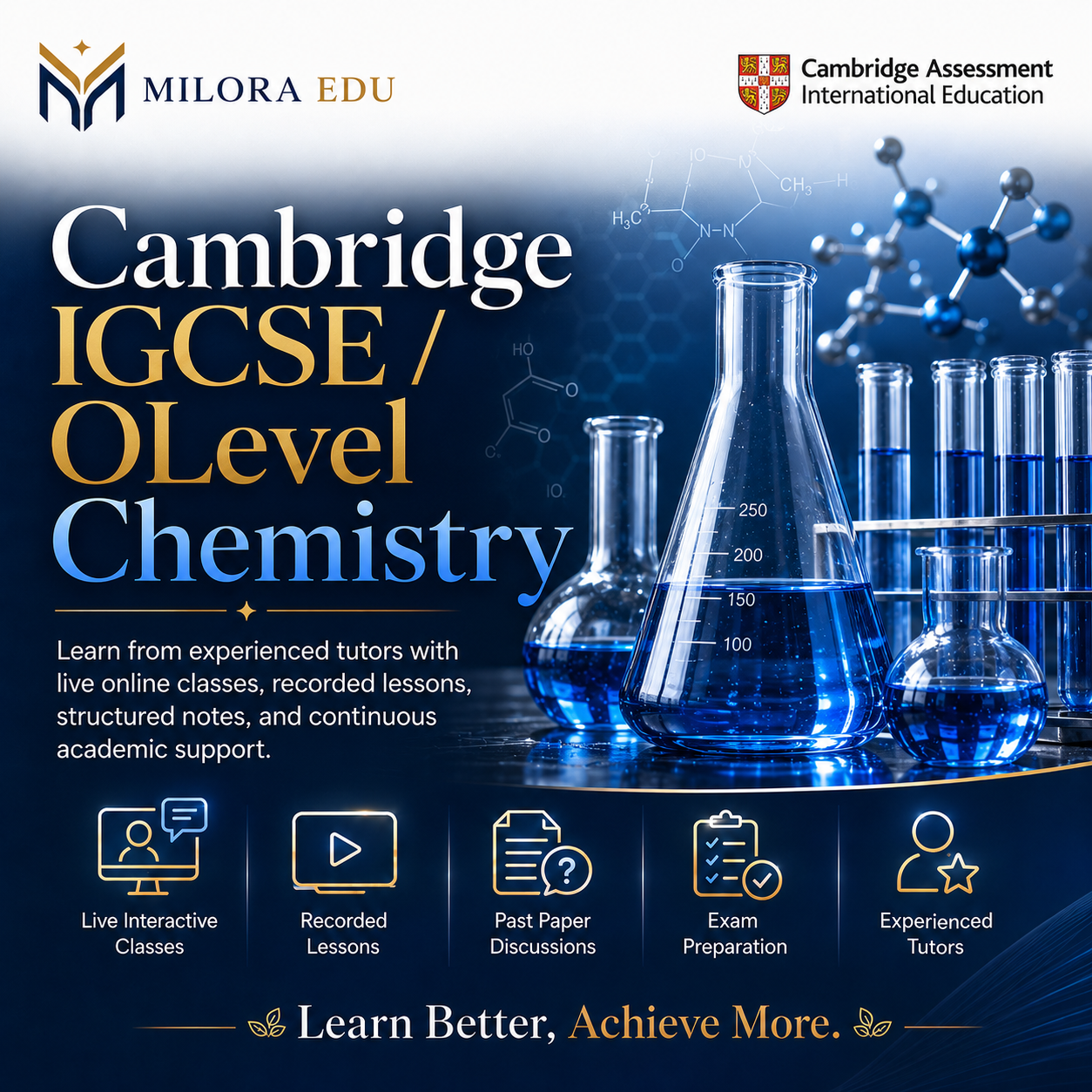 Cambridge IGCSE/O Level Chemistry course