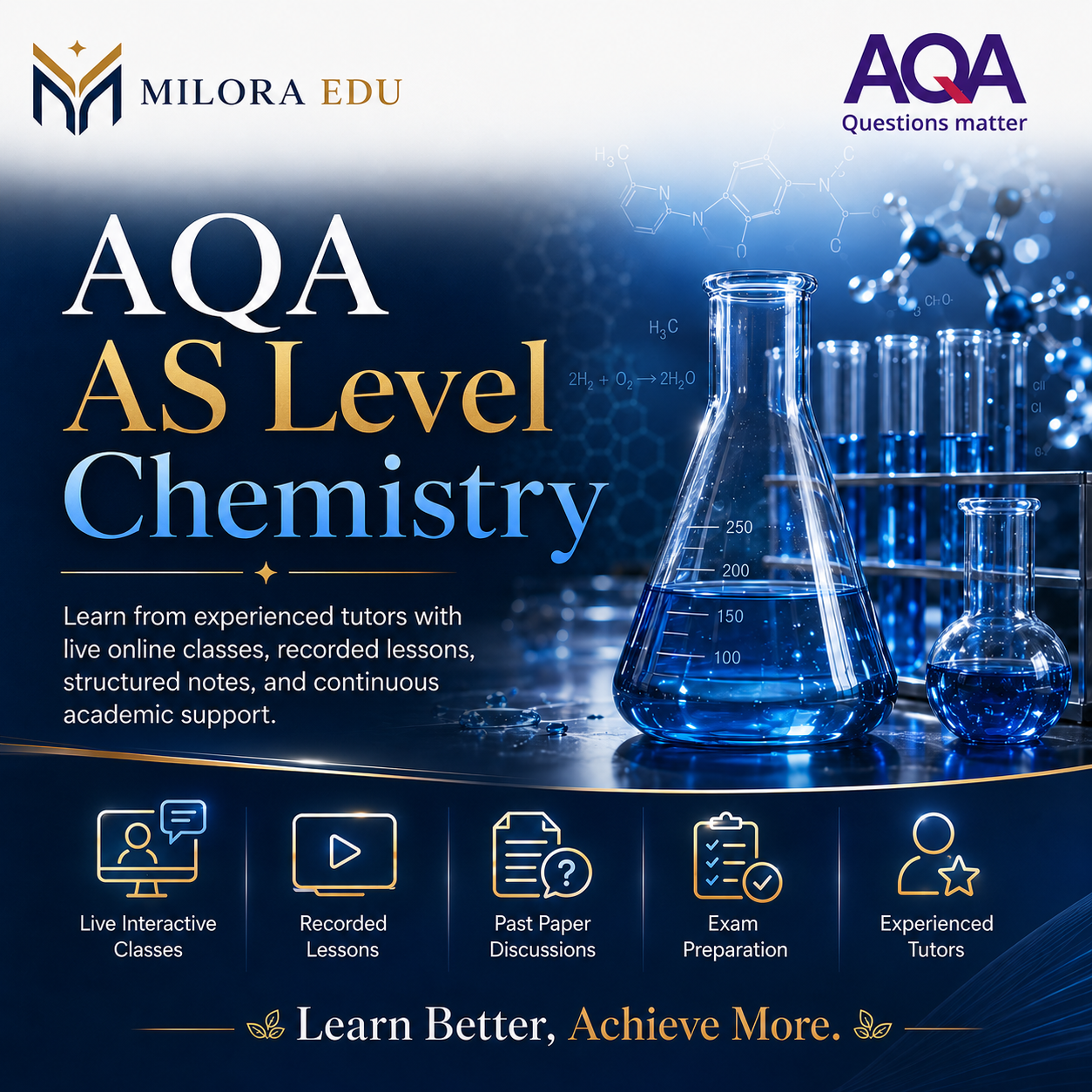 AQA AS Level Chemistry course