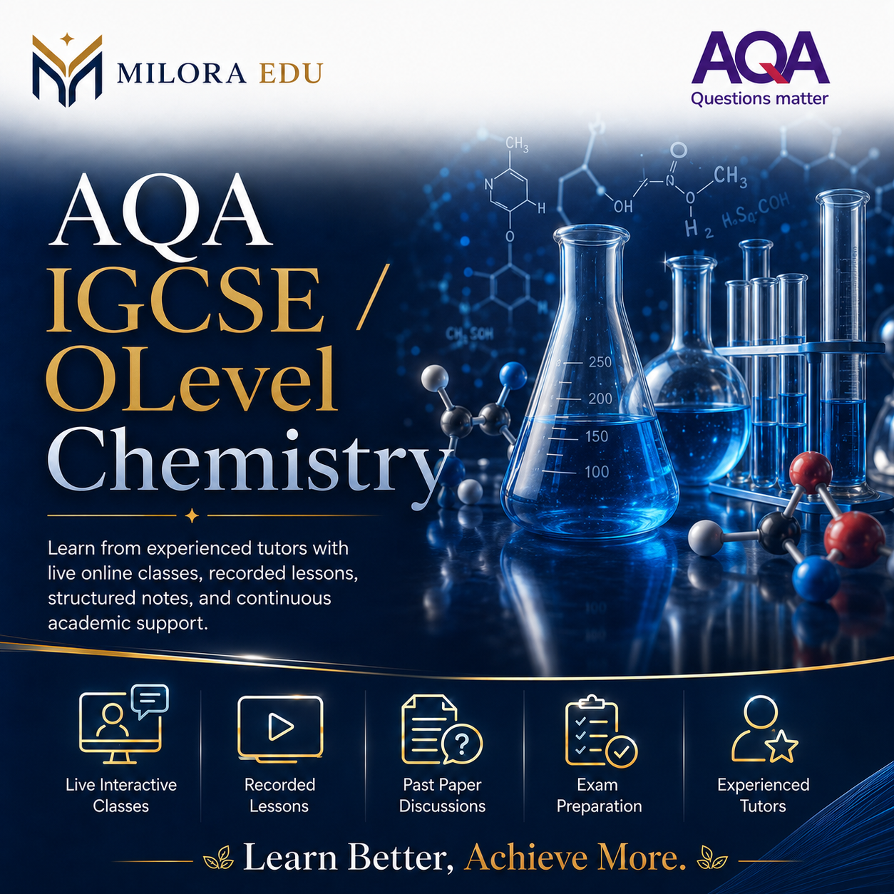 AQA IGCSE / O Level Chemistry course