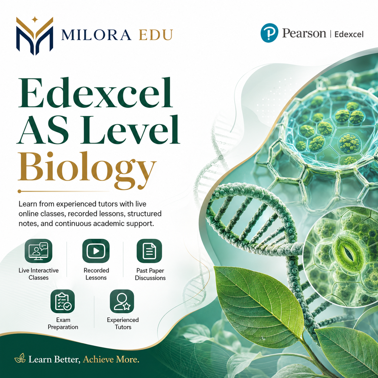 Edexcel AS Level Biology course