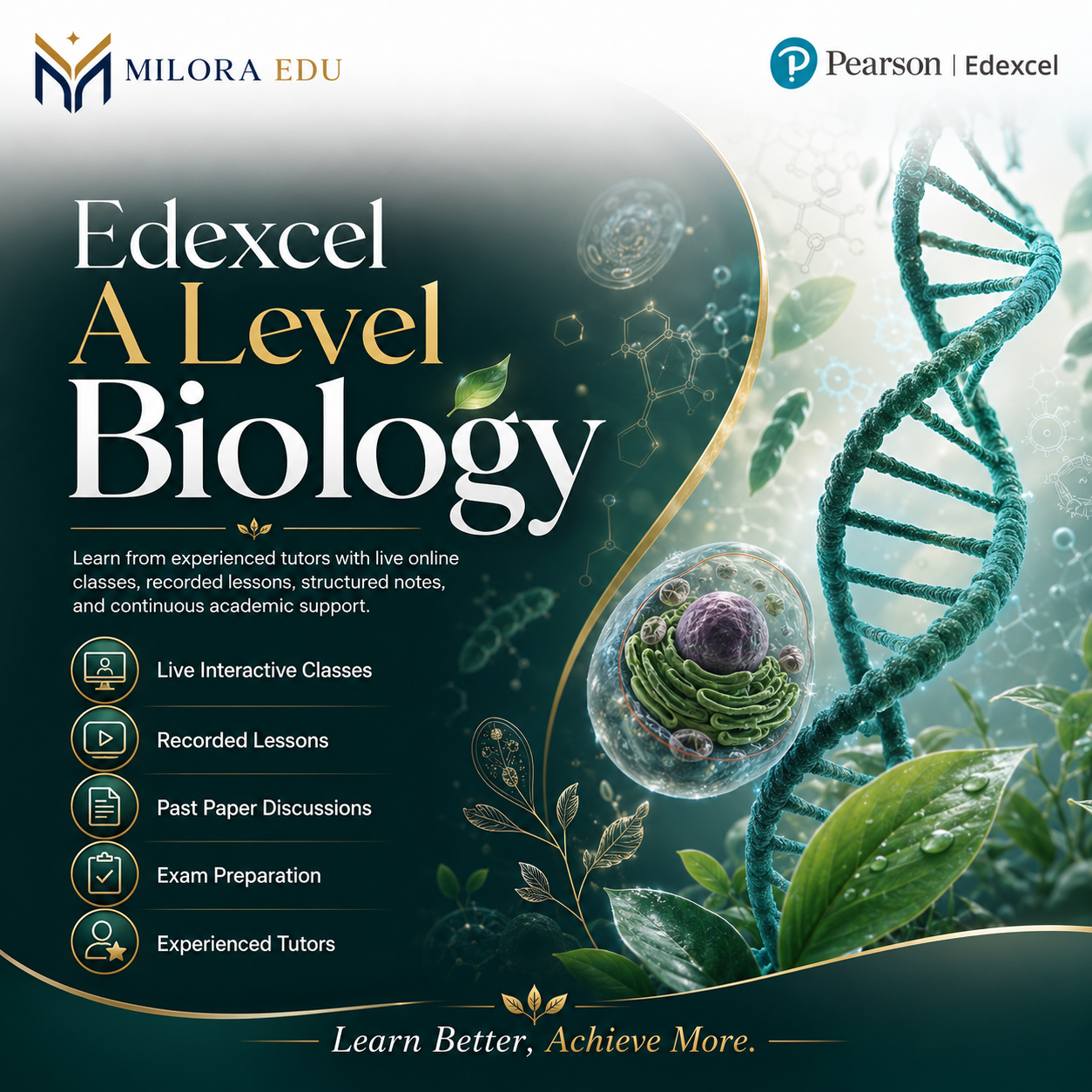 Edexcel A2 Level Biology course