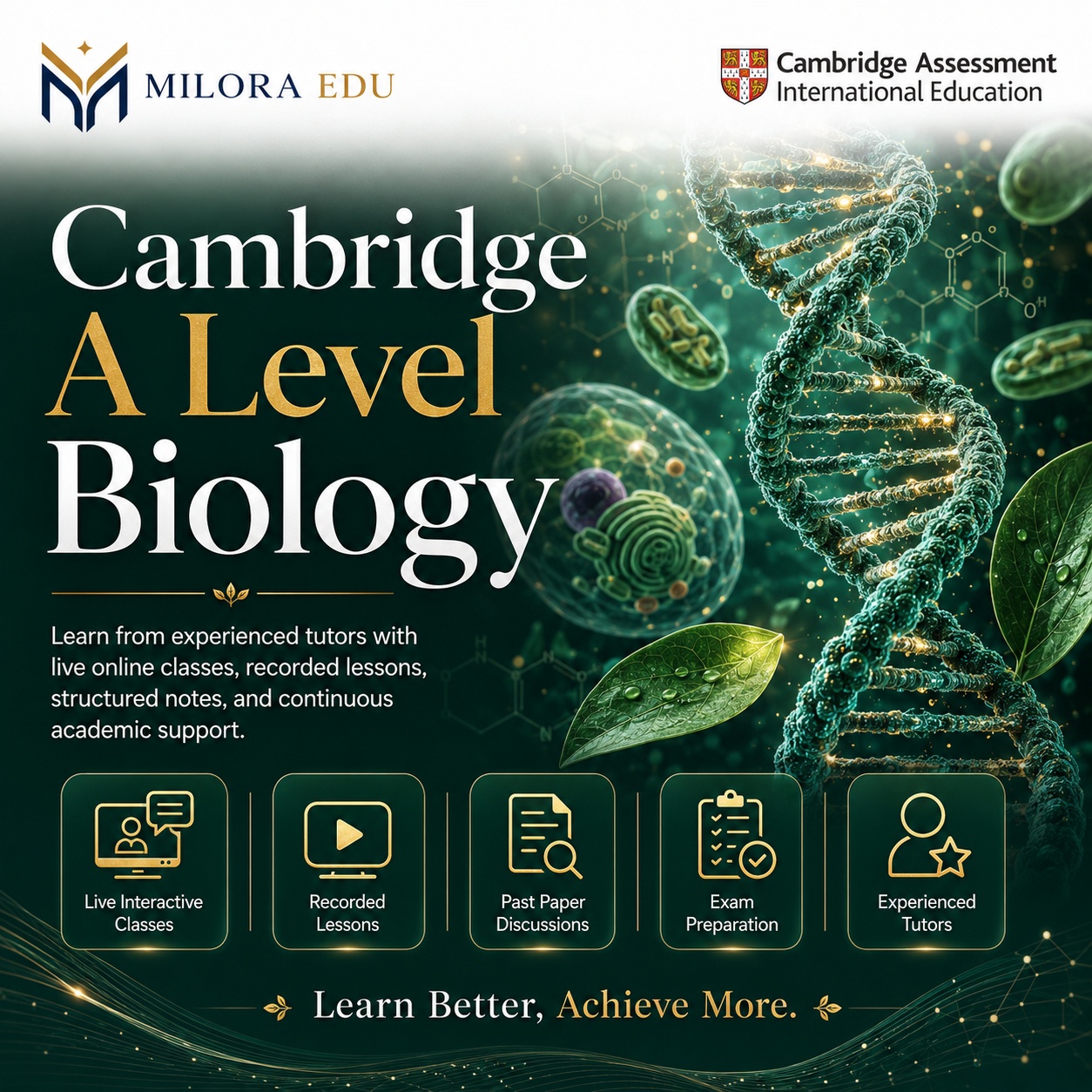 Cambridge A2 Level Biology course