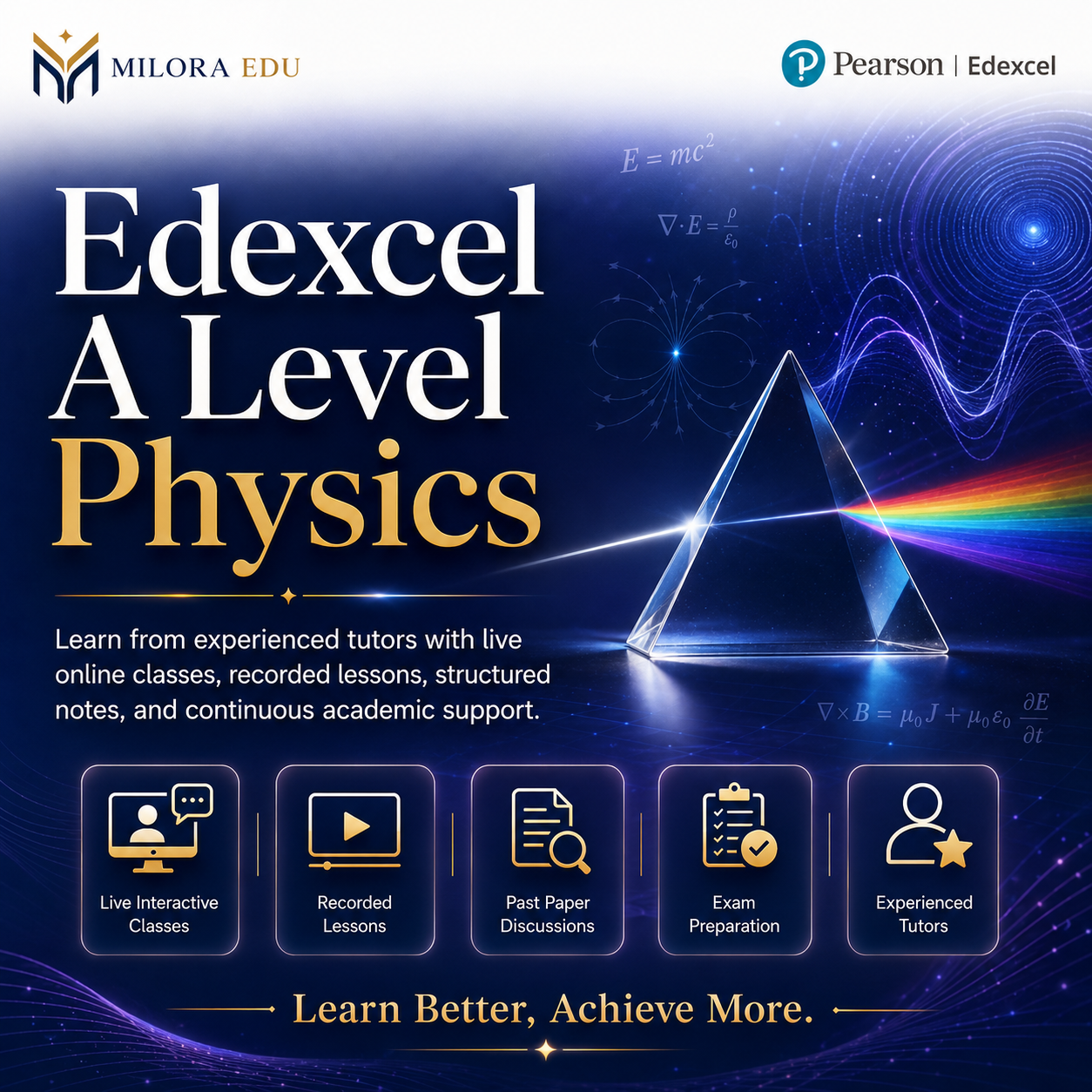 Edexcel A2 Level Physics course