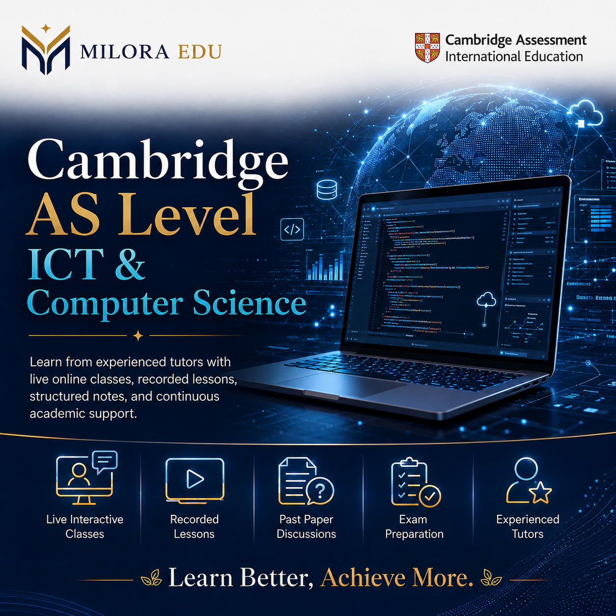 Cambridge AS Level ICT / Computer Science course