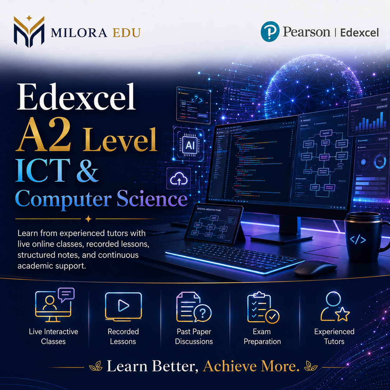 Edexcel A2 Level ICT / Computer Science course
